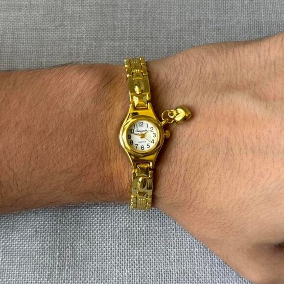 Elegant gold watch classic analogue MENS2 - Picture 1 of 7